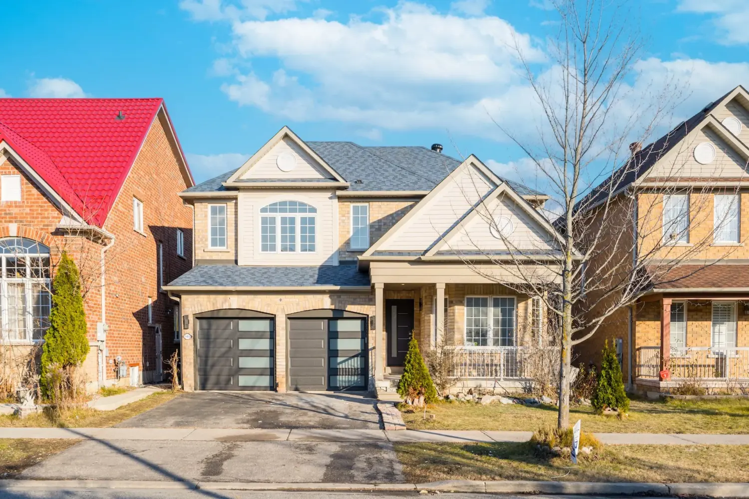 Renovated brick detached home in Markham, Ontario