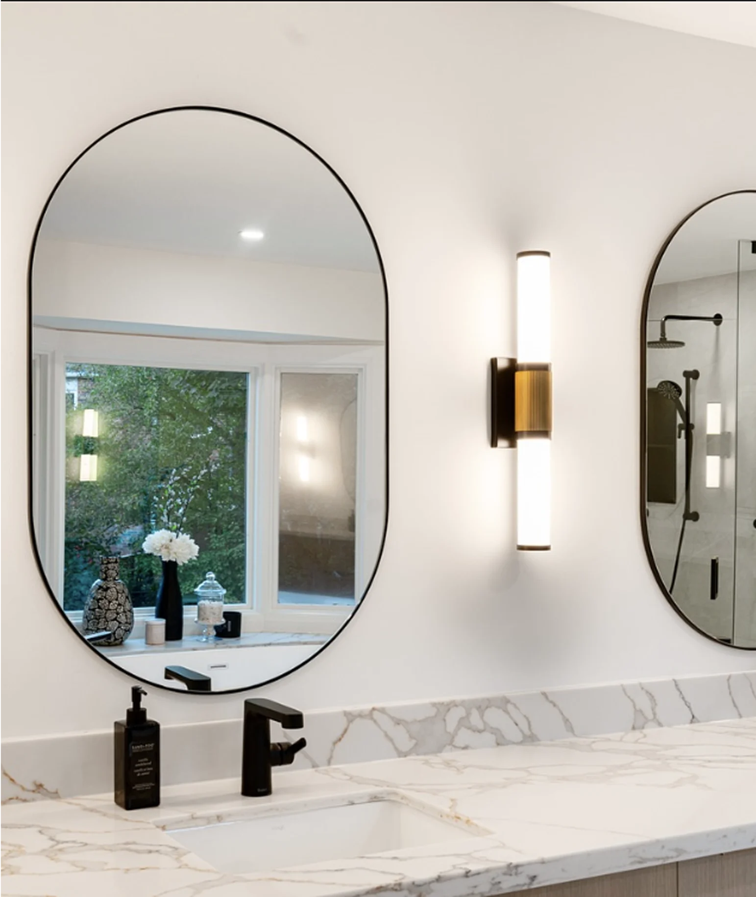 Bathroom FAQ Image - Bathroom with mirrors
